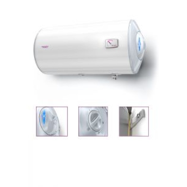 Бойлер Tesy GCH 100 44 30 B12 TSR 100л BiLight ел.част в дясно и тръби долу