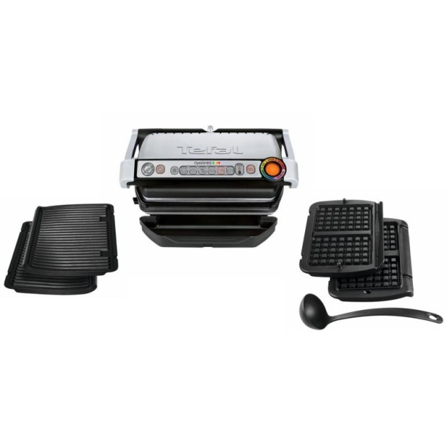 Барбекю Tefal GC716D12, Optigrill+ waffle