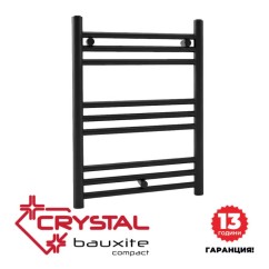 Лира за баня Crystal BAUXITE Compact черен мат 330 W